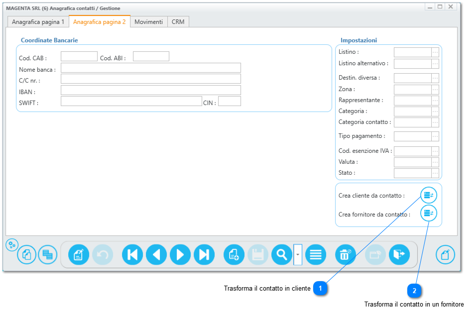 2.1.3. Contatti (Anagrafica contatti - gestione)